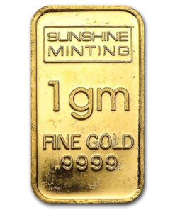 1 gram Gold Bar - Secondary Market