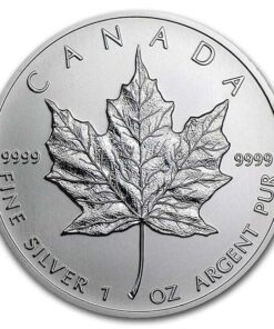 1 oz Canadian Silver Maple Leaf Coin BU (Random Year)