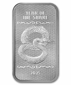 1 oz Silver Bar - 2025 APMEX Year of the Snake (Series 2)
