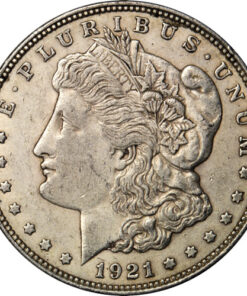 Morgan Silver Dollar Coin (1921, VG+)