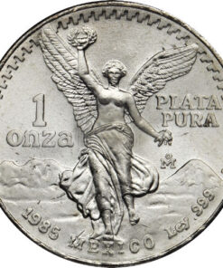 1985 1 oz Mexican Silver Libertad Coin