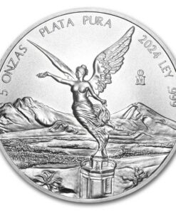 2024 Mexico 5 oz Silver Libertad BU