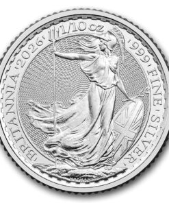 2026 Great Britain 1/10 oz Silver Britannia BU