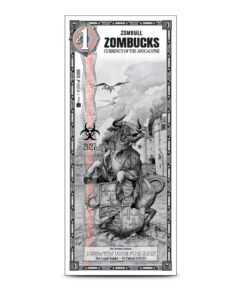 zombucks World Zombull Silver Note