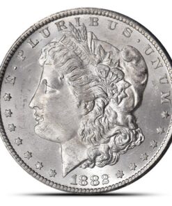 1882-CC Morgan Silver Dollar Coin (GSA, Box + CoA)