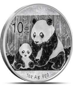 2012 1 oz Chinese Silver Panda Coin