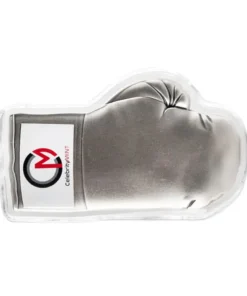 2 oz Antique Boxing Glove Shaped Silver Round (Box)