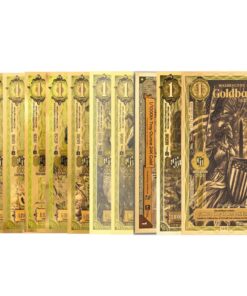 1 Goldback 10-Note Set- UT, NV, NH, WY, SD, FL, OK, TX, AZ, DC